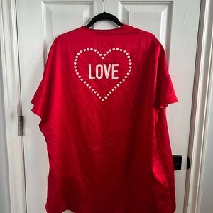 Victoria's Secret Red Love Robe